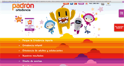 Desktop Screenshot of padronortodoncia.com