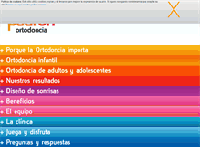 Tablet Screenshot of padronortodoncia.com